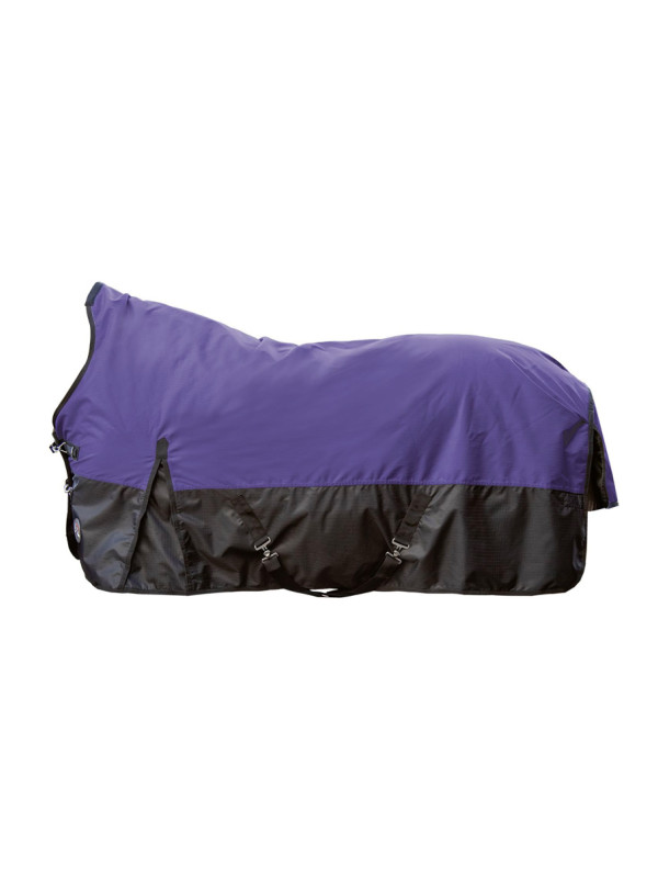 HKM Starter Couverture Highneck 600D Doublée Polaire Bleu Foncé