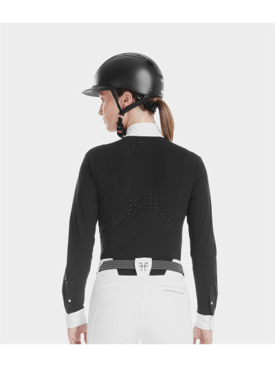 Polo de concours monica manches longues - Horse pilot