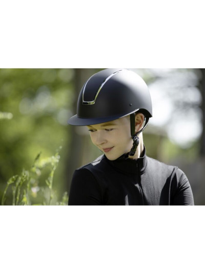 Casque Lady Shield Argent - HKM