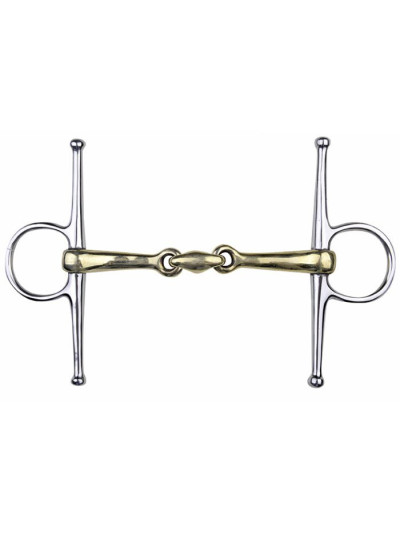 mors aiguilles double brisures en maillechort - HKM