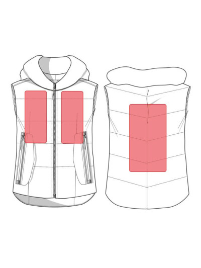 Gilet chauffant - Canada Style - HKM