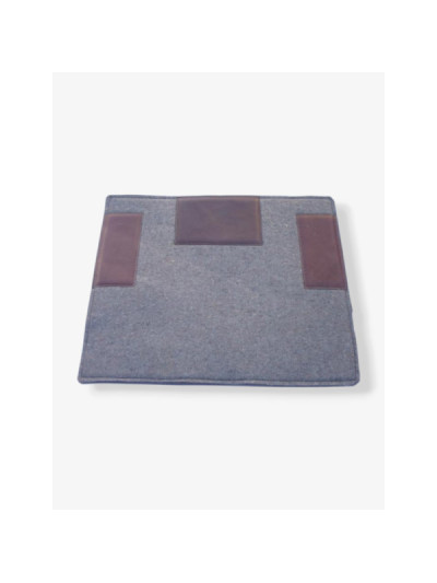 Pad feutre renfort cuir - Pershing