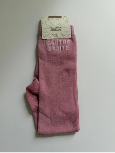 Chaussettes L'autre droite - Paillettes Attitude