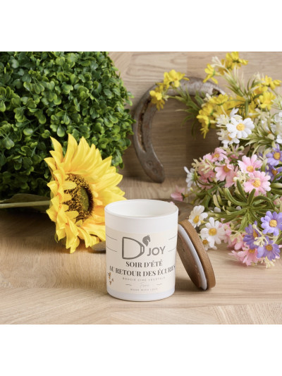 Bougie Mini Soir d'été au retour des écuries (75g) - D'joy
