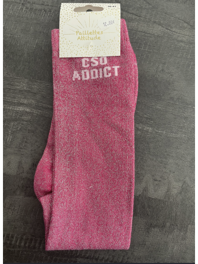 Chaussettes CSO addict - Paillettes Attitude