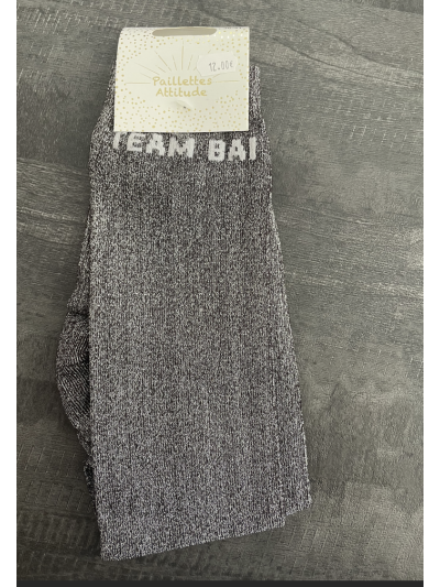 Chaussettes Team bai - Paillettes Attitude