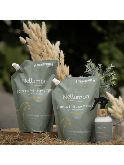 Soin démélant crins 500ml - Nellumbo