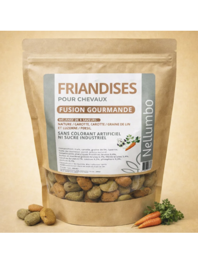 Friandises pour chevaux fusion - Nellumbo