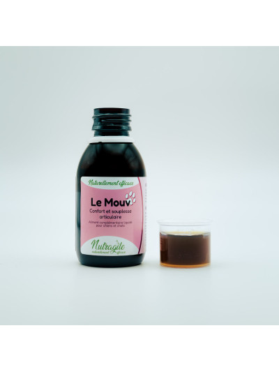Complément alimentaire Chien 125 ml "Le Mouv" - Nutragile