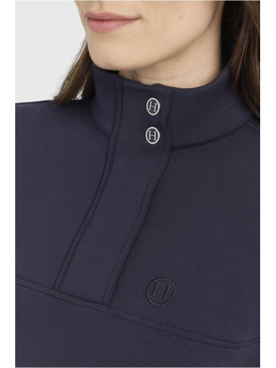 Cassandre Sweat 1/2 Zip Femme - Harcour