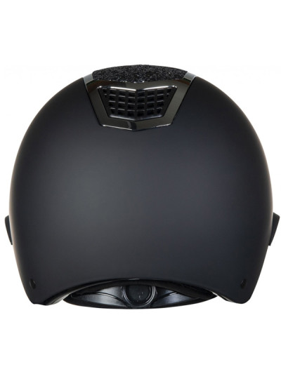 Casque Glamour Shield Noir Argent - HKM